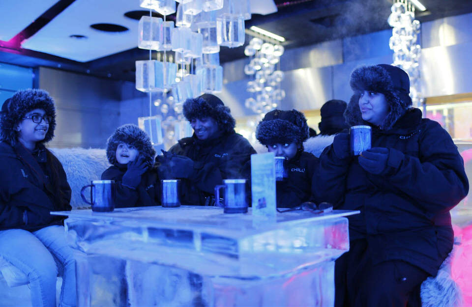 Ristoranti strani nel mondo - Chillout Ice Lounge Dubai 2
