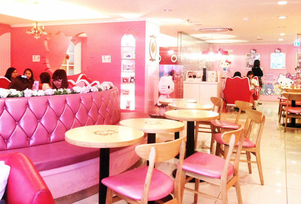 Ristoranti strani nel mondo - Hello Kitty Cafe Seoul