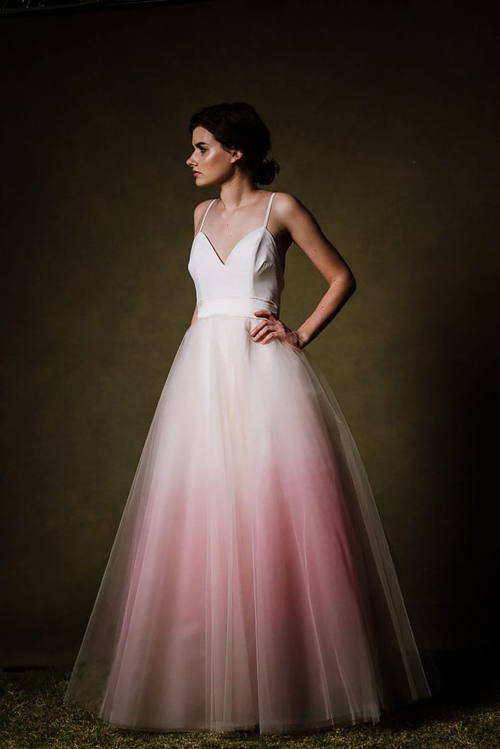 Abito da sposa Dip Dye