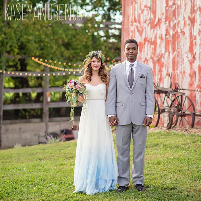 Abito da sposa Dip Dye