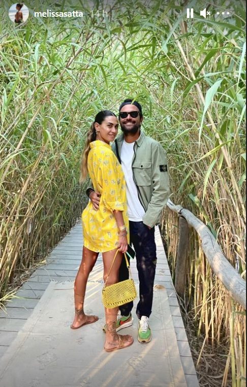 Su Instagram Melissa Satta pubblica la prima foto con Mattia Rivetti - Vimarsana News
